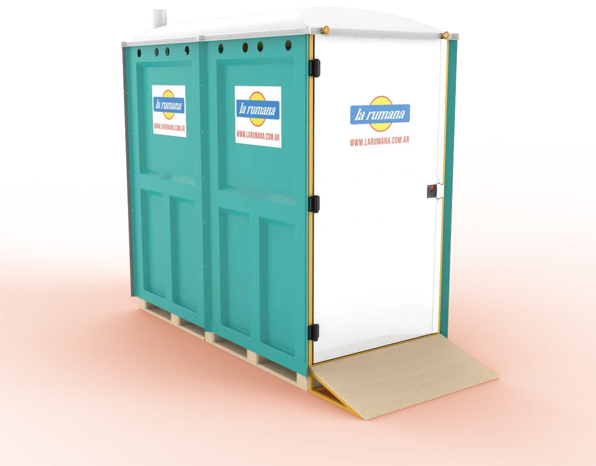 Baño químico accesible